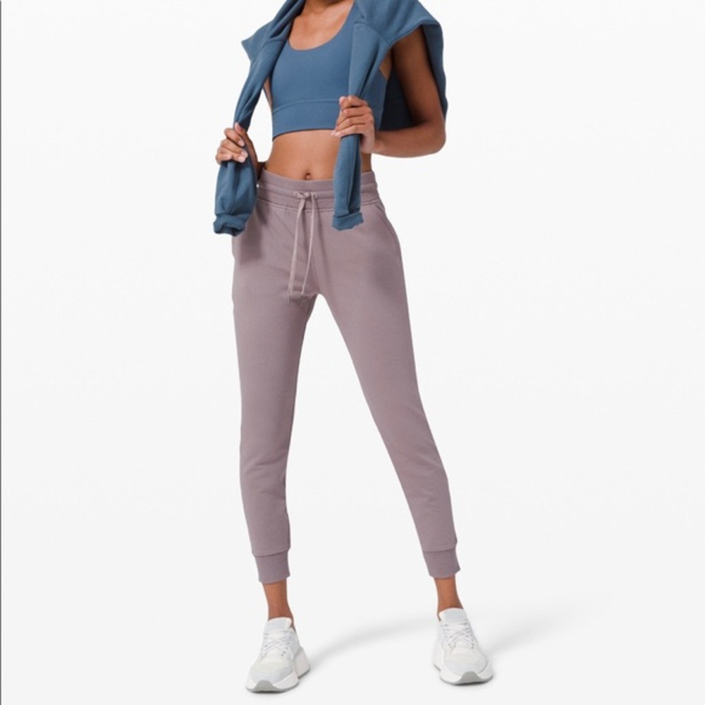 Lululemon warm down high rise jogger modal